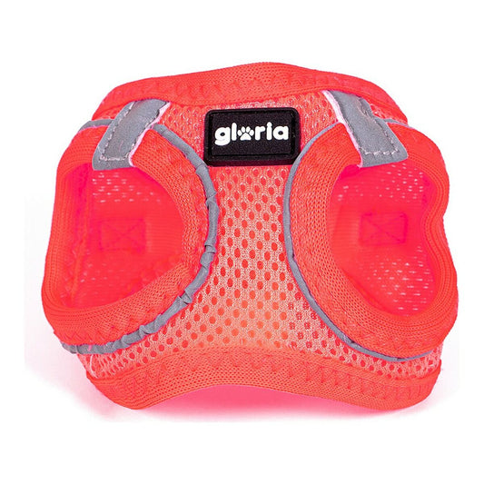 Koiran valjaat Gloria Air Mesh Trek Star Säädettävä Pinkki Koko L (33,4-35 cm)