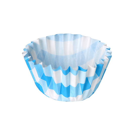 Algon Muffinsivuoka Raidat Sininen Kertakäyttöinen 5 x 3,2 cm 30 osaa